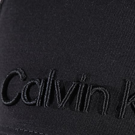 Calvin Klein - Casquette Trucker Embroidery Noir