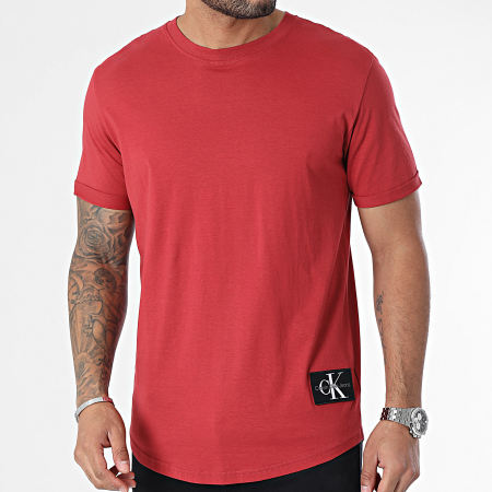 Calvin Klein - Maglietta lunga 3482 rosso