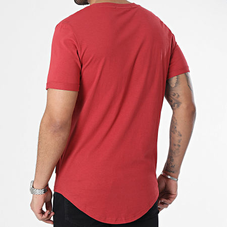 Calvin Klein - Camiseta Larga 3482 Rojo