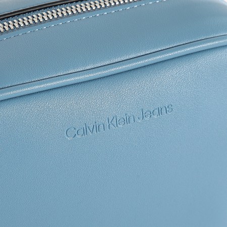 Calvin Klein - Borsa da donna con fotocamera scolpita 0275 Azzurro