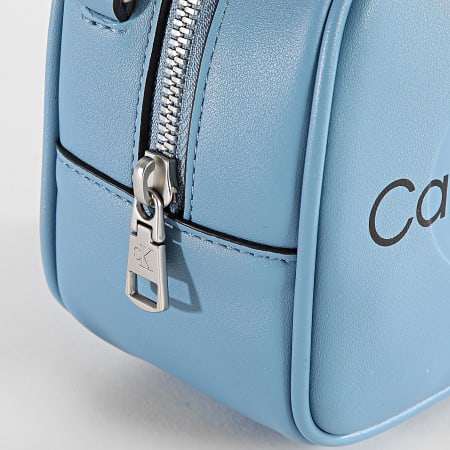 Calvin Klein - Sac A Main Femme Sculpted Camera 0275 Bleu Clair