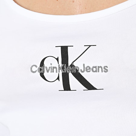 Calvin Klein - Camiseta de tirantes para mujer 3105 Blanco