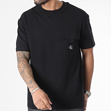 Calvin Klein - Tee Shirt A Poche 5214 Noir