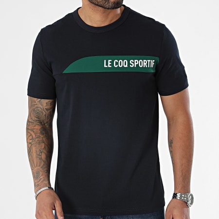 Le Coq Sportif - Tee Shirt Saison 2 2410192 Bleu marine