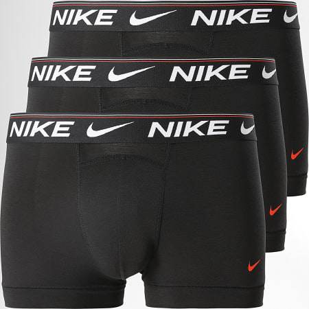 Nike - Dri-Fit Ultra Comfort Boxer Juego de 3 KE1256 Negro