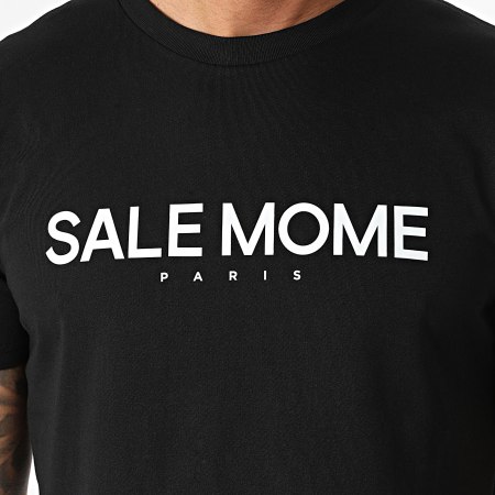 Sale Môme Paris - Tee Shirt Sponzoo Noir Blanc