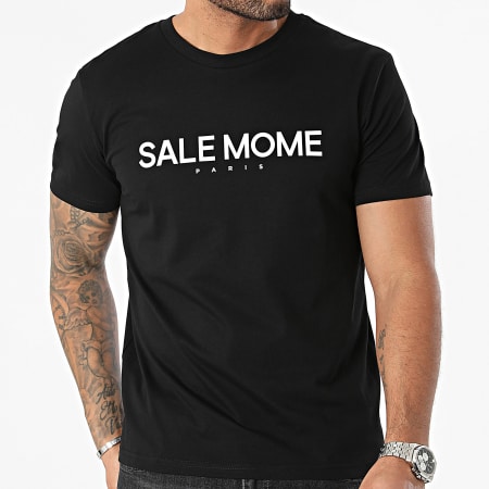 Sale Môme Paris - Tee Shirt Sponzoo Noir Blanc