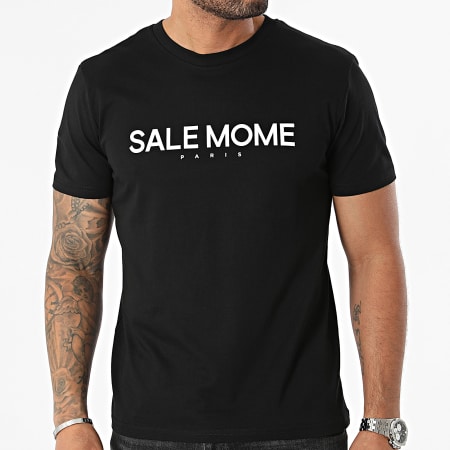 Sale Môme Paris - Tee Shirt Sponzoo Noir Blanc