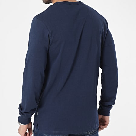 Tiffosi - Tee Shirt Manches Longues Brecken 10050807 Bleu Marine