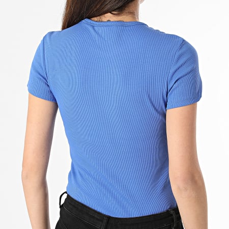 Tommy Jeans - Camiseta de mujer Essential Slim Tee 7383 Royal Blue