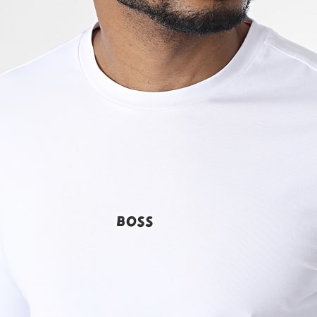 BOSS - Tee Shirt Manches Longues Chark 50473286 Blanc