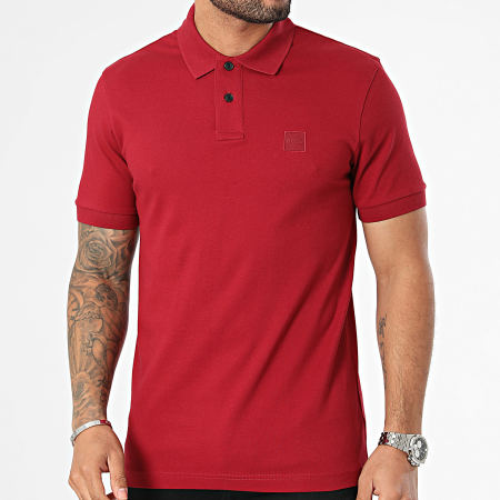 BOSS - Polo Manches Courtes Passenger 50507803 Rouge