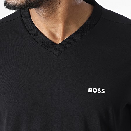 BOSS - Camiseta cuello pico 50506347 Negro