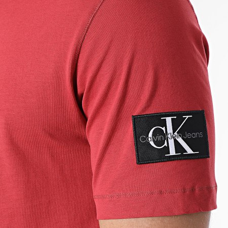Calvin Klein - Tee Shirt Col Rond 3484 Rouge