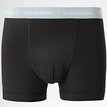Calvin Klein - Set De 3 Boxers U2662G Negro Azul Verde Celeste