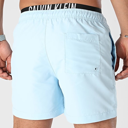 Calvin Klein - Pantaloncini da bagno medi Double WB 0992 Azzurro