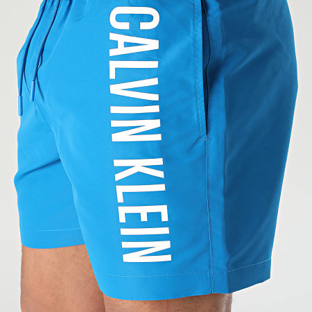 Calvin Klein - Pantaloncini da bagno medi con coulisse 1004 Blu