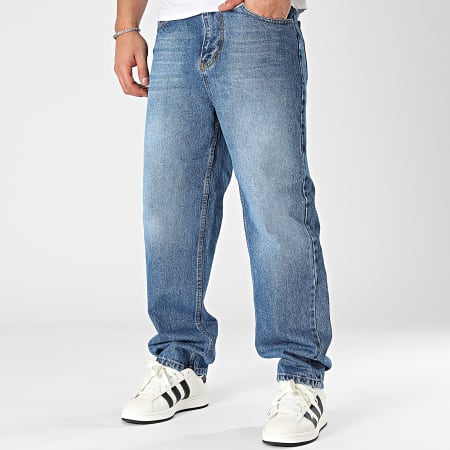 Classic Series - Jeans baggy in denim blu