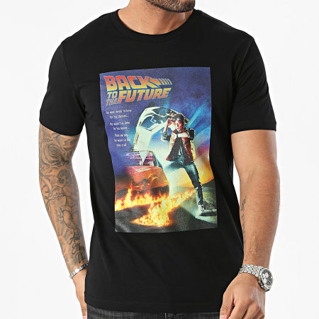 Classic Series - Tee Shirt Poster Back To The Future Noir
