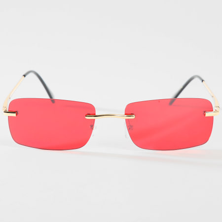 LBO - Gafas de sol rojo dorado
