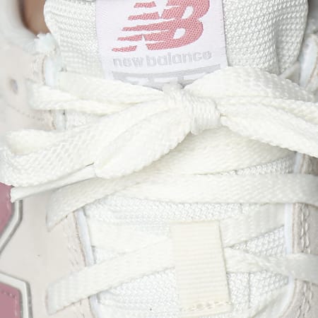 New Balance - Clásicos Zapatillas WL373OK2 Beige Blanco Rosa