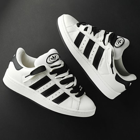 Adidas Originals - Baskets Campus 00s IF8761 Core White Core Black Off  White x Superlaced 