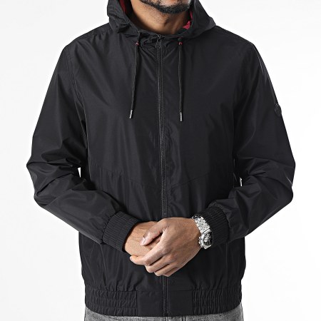 Only And Sons - Coupe-Vent Ward Life Hood 7457 Noir