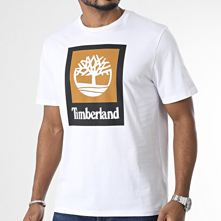 Timberland - Camiseta A5QS2 Blanca