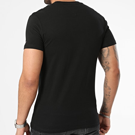 Tommy Hilfiger - Camiseta Essential Flag 3509 Negra