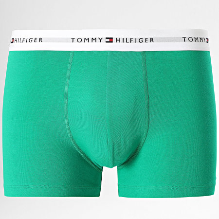 Tommy Hilfiger - Set di 5 boxer 2767 Verde Azzurro Navy Giallo Senape