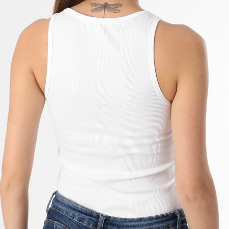 Tommy Jeans - Camiseta de tirantes para mujer Essential 7382 Blanco