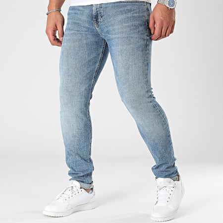 Calvin Klein - 4848 Jeans skinny in denim blu