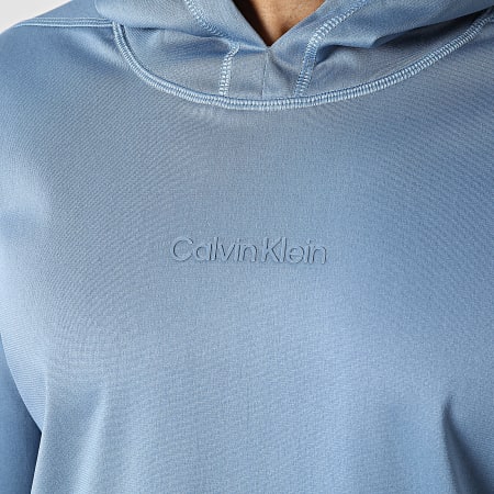 Calvin Klein - GMS4W328 Felpa con cappuccio blu