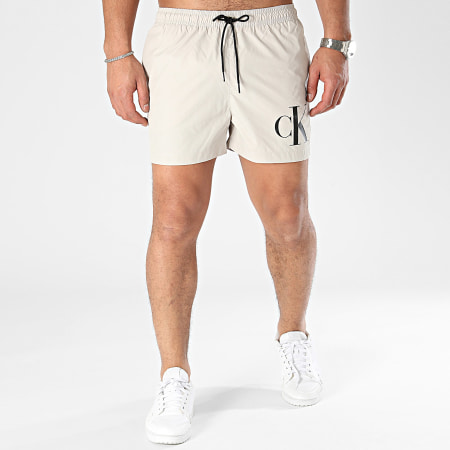 Calvin Klein - Pantalones cortos con cordón 0967 Taupe