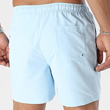Calvin Klein - Pantalones cortos de baño con cordón medianos 1004 Azul claro