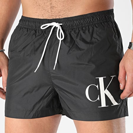 Calvin Klein - Shorts de baño con cordón 1015 Negro