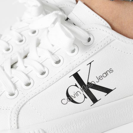 Calvin Klein - Sneakers Ess Vulc Mono 0482 Bianco Donna