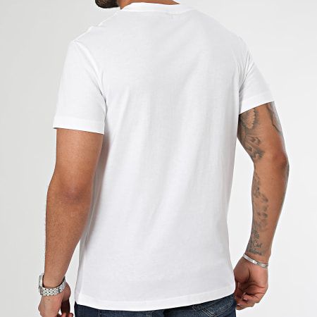 Calvin Klein - Lote De 2 Camisetas 5203 Blanco Rojo