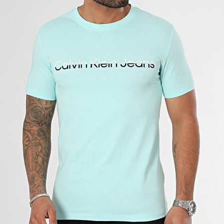 Calvin Klein - Camiseta 4682 Turquesa claro