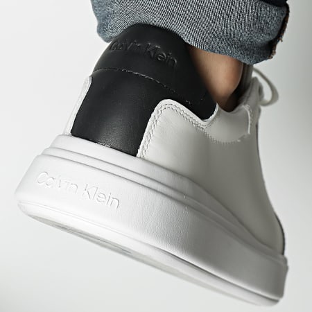 Calvin Klein - Zapatillas Low Top Lace Up 1016 Blanco Negro