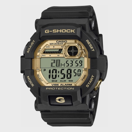 G-Shock - Montre G-Shock GD-350GB-1ER Noir Doré