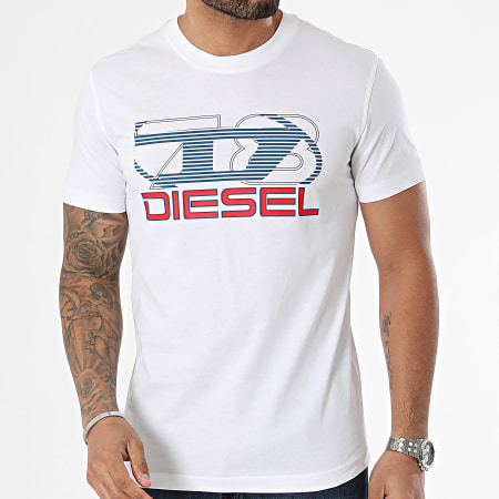 Diesel - Camiseta Diegor A12502-0GRAI Blanca