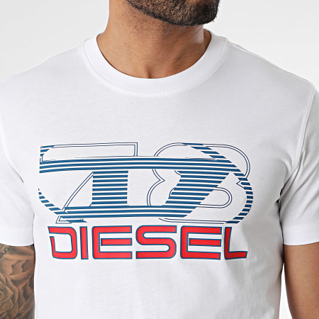 Diesel - Tee Shirt Diegor A12502-0GRAI Blanc