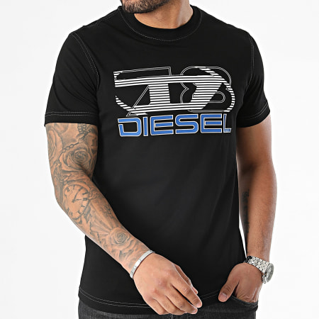 Diesel - Tee Shirt Diegor A12502-0GRAI Noir