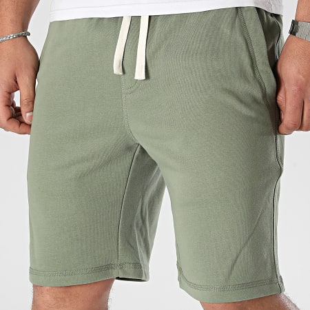 Frilivin - Pantalones cortos de jogging verde caqui