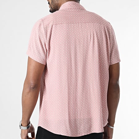 Frilivin - Camisa rosa de manga corta