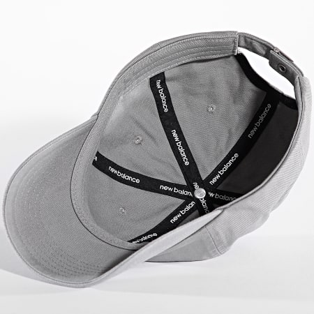 New Balance - Cappello a 6 pannelli LAH91014 Grigio