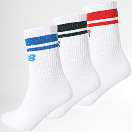 New Balance - Confezione da 3 paia di calzini LAS32163 Bianco