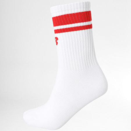 New Balance - Lote de 3 pares de calcetines LAS32163 Blanco