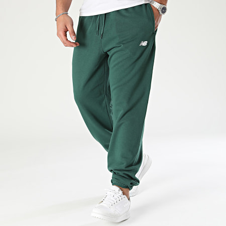 New Balance - MP41519 Pantaloni da jogging verde scuro